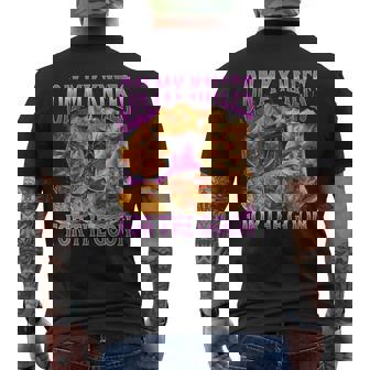 On My Knees Crab Rangoon Meme Bootleg Graphic Men's T-shirt Back Print | Seseable UK