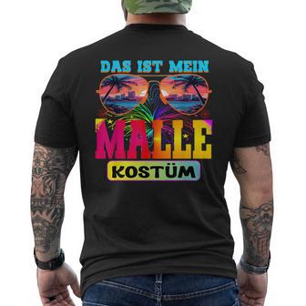 Kostüm Mallorca Party Malle Party Outfit Malle Accessoires T-Shirt mit Rückendruck - Geschenkecke
