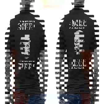 Krytenmeee Heeee ファニーレッド 引用句 ドワーフ メンズTシャツ バックプリント - Kawaiitshirt