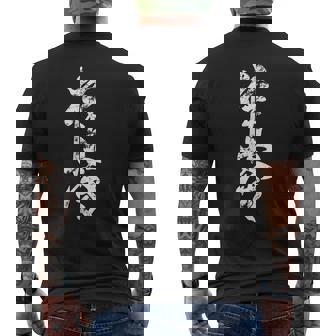 Kyokushin Karate Distressed Arti Marziali Karate Gi T-shirt da uomo con stampa posteriore - Novitaregali