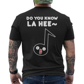 La Hee メンズTシャツ バックプリント - Kawaiitshirt