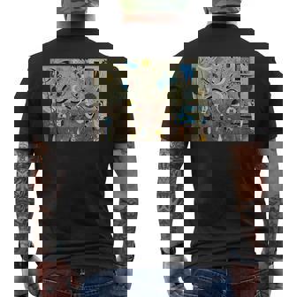 La Peinture Célèbre Du Carnaval De Harlequin T-shirt imprimé au dos - Cadeauxyz