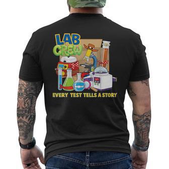 Lab Crew Lab Week Medical Laboratory Technician Team Men's T-shirt Back Print | Mazezy