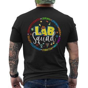 Lab Squad Lab Week 2026 Medical Laboratory Technician Team Men's T-shirt Back Print | Mazezy
