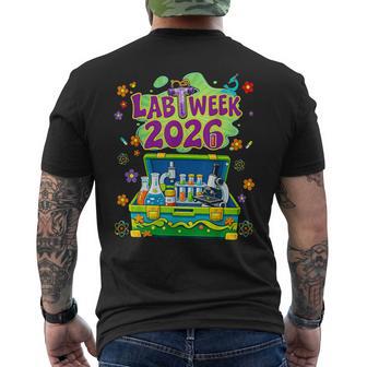 Lab Week 2026 Lab Squad Medical Laboratory Technician Team Men's T-shirt Back Print | Mazezy