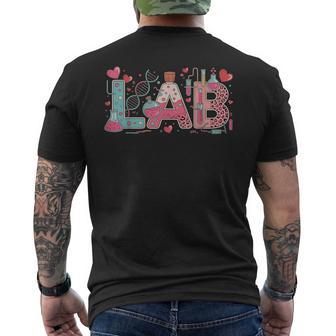 Lab Week 2026 Tech Laboratory Scientist Men's T-shirt Back Print - Thegiftio UK
