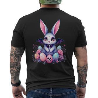 Lapin De Pâques Gothique – Motif Gothique Pastel Effrayant T-shirt imprimé au dos - Cadeauxyz