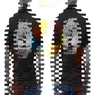 Las Cuatro Estaciones Deivaldi Manga Larga Camiseta Hombre Estampado Espalda - Regaloses