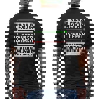 Laser-Tag Game Birthday Gamer Lasertag Men's Back Print T-Shirt | Mazezy