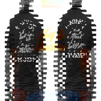 Le Meilleur Chef De Chantier Cadeau Homme Humour Drôle T-shirt imprimé au dos - Cadeauxyz