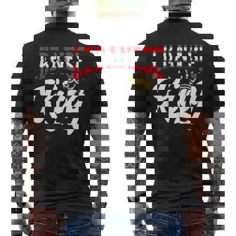 Lebanese King Lebanon Lebanese Lebanon Flag Men's Back Print T-Shirt | Mazezy