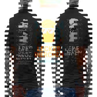Leckeres Bier Lustiges Bierfest T-Shirt mit Rückendruck - Seseable