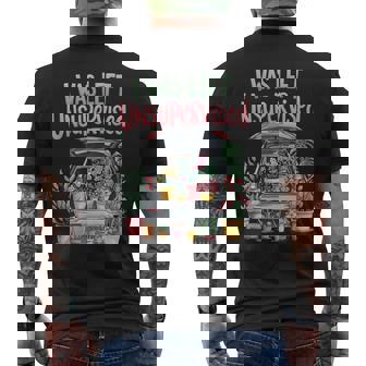 I Was Left Unsupervised Gardening Moms And Dads Men's T-shirt Back Print - Monsterry