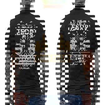 Legendary Bingo Caller Men's T-shirt Back Print - Thegiftio