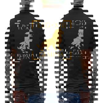 Legio Xiii 双子座ライオンエンブレム ローマ軍 メンズTシャツ バックプリント - Kawaiitshirt