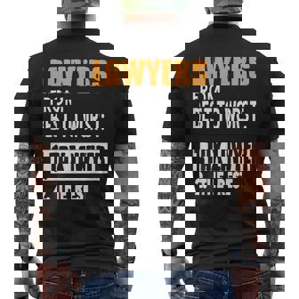 Les Avocats Fiscalistesont Les Meilleurs Humour T-shirt imprimé au dos - Cadeauxyz