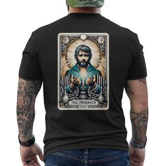 Les Mis The Prisoner Tarot Inspired Men's T-shirt Back Print - Thegiftio UK