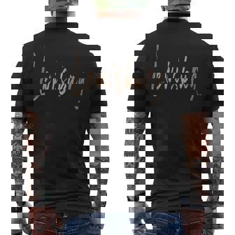 Lewisburg West Virginia Vintage Elegant Men's Back Print T-Shirt | Mazezy