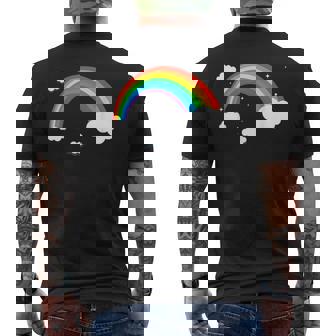 Lgbtプライドレインボー メンズTシャツ バックプリント - Kawaiitshirt