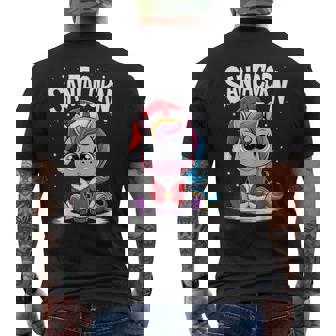 Licorne Pull De Noël Drôle Mignonantacorn T-shirt imprimé au dos - Cadeauxyz