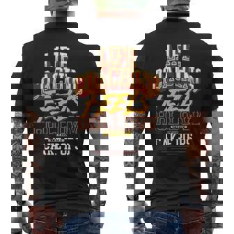 Life Coaching Feels Hollow Without Cake Pops Coach Men's Back Print T-Shirt | Mazezy