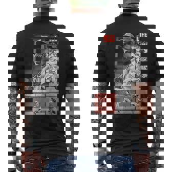 Life Picture Collection _ ジャッキー ロビンソン7 _ 野球 メンズTシャツ バックプリント - Kawaiitshirt