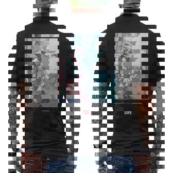 Life Picture Collection _ マイケル ジャクソン1 長袖tシャツ メンズTシャツ バックプリント - Kawaiitshirt