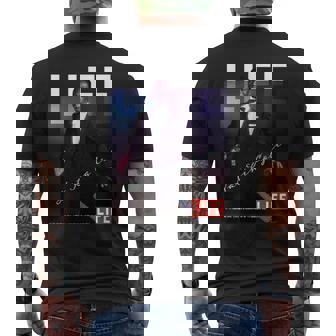 Life Picture Collection ナット キング コール ／ ピアノ（1） メンズTシャツ バックプリント - Kawaiitshirt