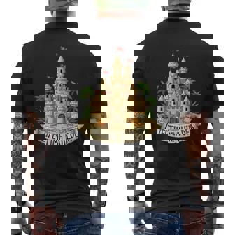 Lifetime Builder Sand Castle Architect Beach Sculptor Tank Top Men's Back Print T-Shirt | Mazezy