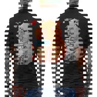 Lindas Niñas Capybara Pijamas Pijamas Niña Niños Adolescentes Kawaii Anime Camiseta Hombre Estampado Espalda - Regaloses