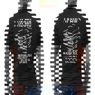 Livre Pour Amoureux Des Livres Livres De Bibliothèque T-shirt imprimé au dos - Cadeauxyz