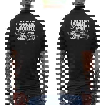 Longboard Freedom Tank Top Men's Back Print T-Shirt | Mazezy