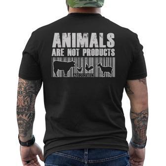 Los Animales Noon Productos De Diseño Para La Conciencia De Abuso Animal Camiseta Hombre Estampado Espalda - Regaloses
