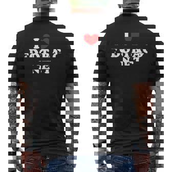 I Love Footbag Net I Heart Footbag Net Tank Top Men's Back Print T-Shirt | Mazezy