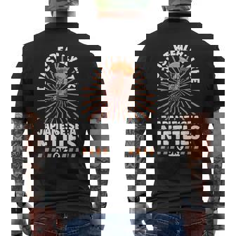 I Love Japanese Sea Nettles Men's Back Print T-Shirt | Mazezy