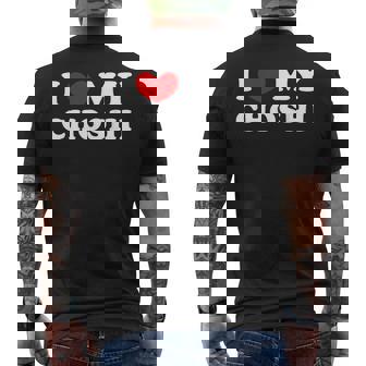 I Love My Choshi 銚子が大好き メンズTシャツ バックプリント - Kawaiitshirt