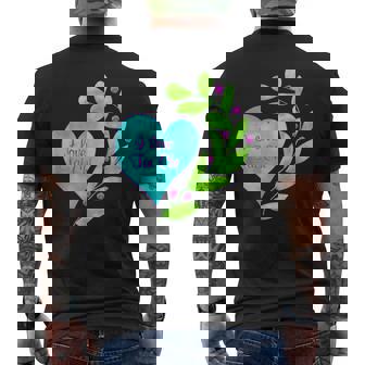 I Love 太極拳 メンズTシャツ バックプリント - Kawaiitshirt