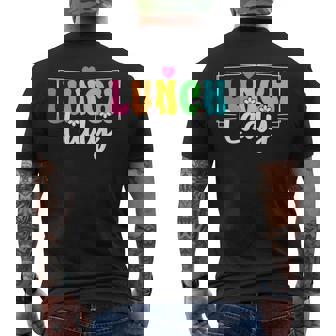 Lunch Lady Back To School Teachers Students Men's T-shirt Back Print | Seseable CA