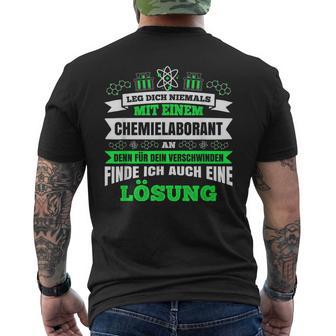 Lustige Chemie Chemiker Geschenk Nerd Lustiges Chemiker T-Shirt mit Rückendruck - Geschenkecke