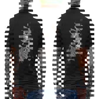 Lustige Fledermaus Flughund Tiermotiv Für Tierliebhaber Fun T-Shirt mit Rückendruck - Seseable