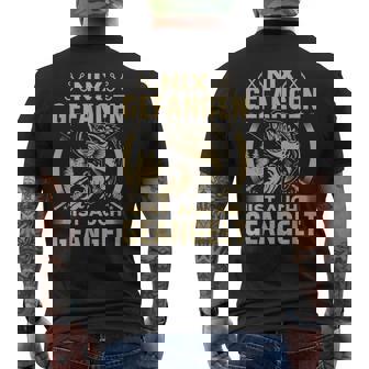 Lustiger Anglerpruch Nix Gefangen Ist Auch Geangelt T-Shirt mit Rückendruck - Seseable