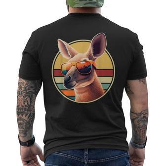 Lustiges Känguru Kostüm Outfit Retrointage Comics Kängurus T-Shirt mit Rückendruck - Geschenkecke