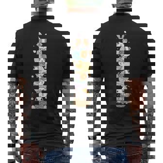 Lustiges Meerschweinchen-Osterei Für Kinder Herren Damen Ostern T-Shirt mit Rückendruck - Seseable