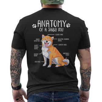 Lustigeshiba Inu Hund Hundehalter Anatomieüßeshiba Inu T-Shirt mit Rückendruck - Geschenkecke