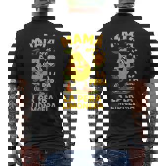 Mamá Eres La Pera Limonera Divertido Día Madre Regalo Retro Camiseta Hombre Estampado Espalda - Regaloses