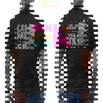 Mamáiempre Tiene Razón En Ruso Con Flores Para Mamá In Mangas Camiseta Hombre Estampado Espalda - Regaloses