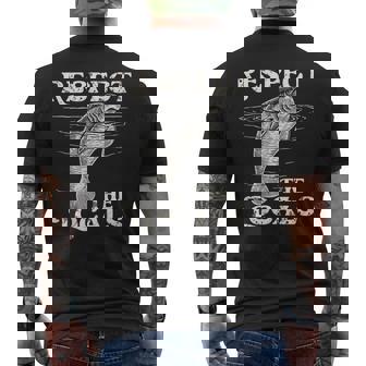 Mana Respect The Locals Vintage On Back Men's T-shirt Back Print | Seseable UK