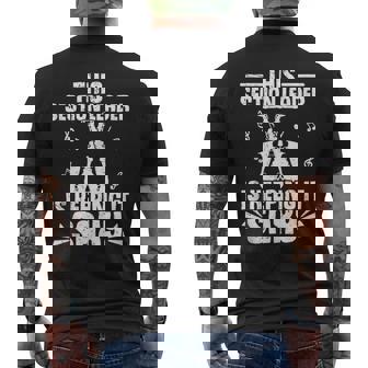 Marching Band Keeping It Saxy Saxophone Section Leader Tank Top Men's Back Print T-Shirt | Mazezy