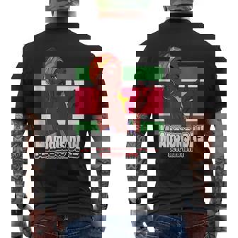 Maroons Day October 10th Surinamese Celebrate Tank Top Men's Back Print T-Shirt | Mazezy