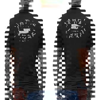 Martha'sineyardperm Whale アンティーク調tシャツ メンズTシャツ バックプリント - Kawaiitshirt